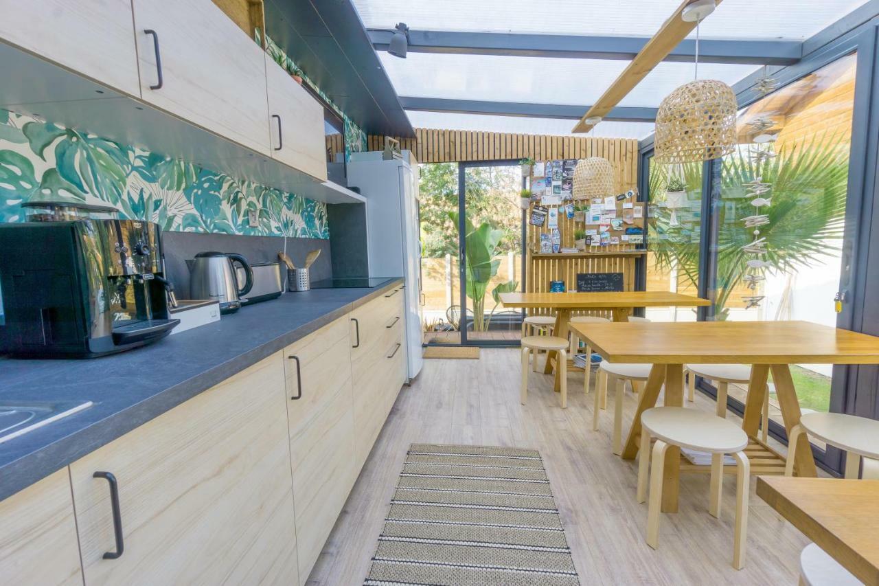 Wood'N Sea Surf Lodge - Auberge De Jeunesse Capbreton Exterior photo